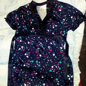 Starry Black Blouse